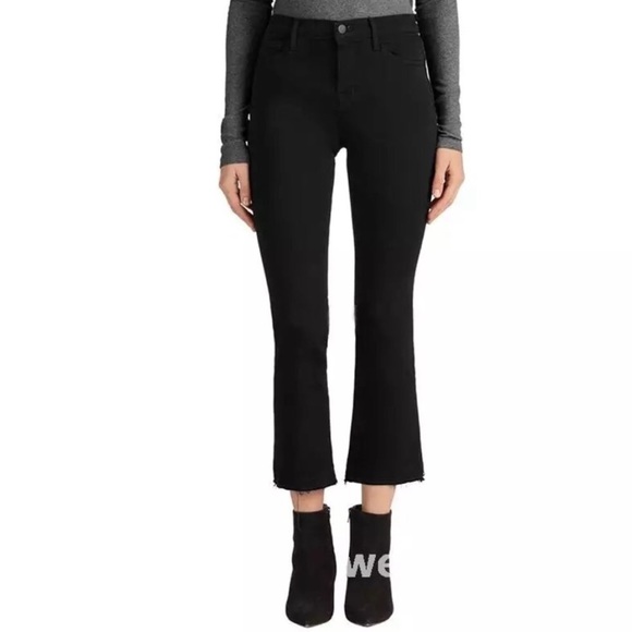 MOTHER INSIDER STEP FRAY BLACK JEAN - Picture 4 of 10